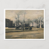Rutherford NJ, Street Corner, Cannon, Uitzicht jar Briefkaart (Voorkant)