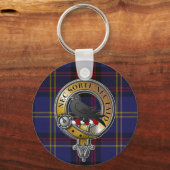 Rutherford Tartan & Badge Sleutelhanger (Voorkant)