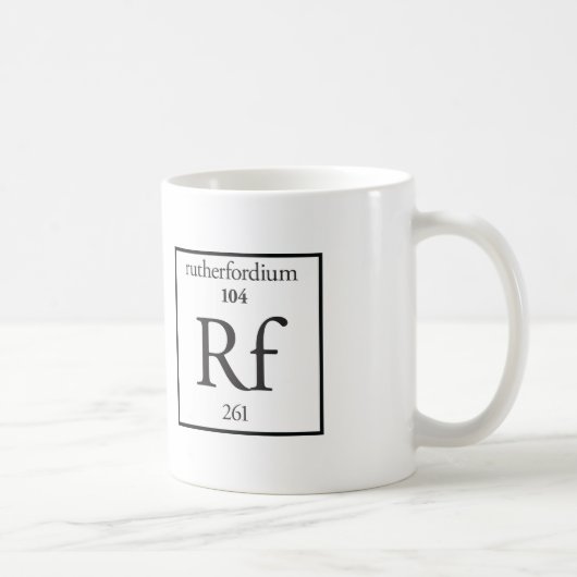 Rutherfordium Koffiemok (Rechts)