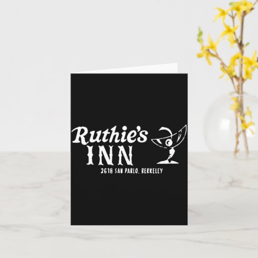 Ruthies Inn Berkeley Californië  Kaart (Gele Bloem)