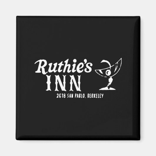 Ruthies Inn Berkeley Californië Magneet (Voorkant)