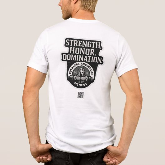 Ruthless Aggression Fitness Gym T-shirt # 2 (Achterkant)