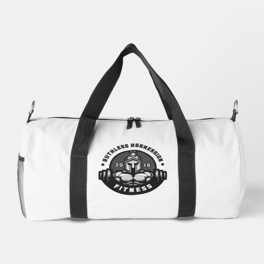 Ruthless Aggression Fitness Kleine Duffel Tas (Achterkant)