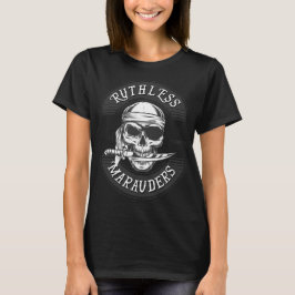 Ruthless Marauders Logo S-Sleeve T-Shirt Vrouwen L