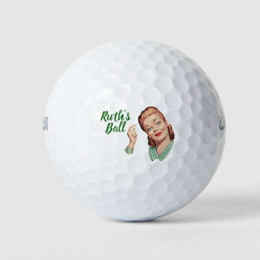Ruth's Ball Golfballen (Voorkant)