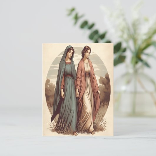 Ruth's hoopvolle reis door liefde en toewijding briefkaart (Staand voorkant)