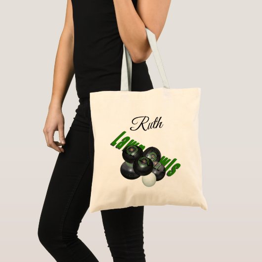 Ruth's Lawn Bowls Canvas tas (Voorkant (product))