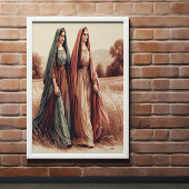 Ruth's liefde en loyaliteit tijdens de reis poster