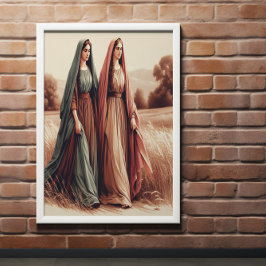 Ruth's liefde en loyaliteit tijdens de reis poster