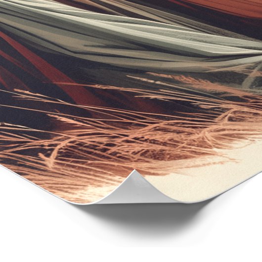 Ruth's liefde en loyaliteit tijdens de reis poster (Hoek)