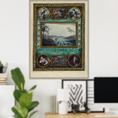 Ruthven Deane, mevrouw Frank S. Hatch Boekplaat Vo Poster (Thuiskantoor)