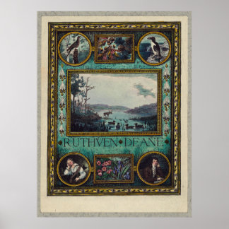Ruthven Deane, mevrouw Frank S. Hatch Boekplaat Vo Poster