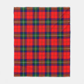 Ruthven Schotse ruit Fleece Deken (Voorkant)