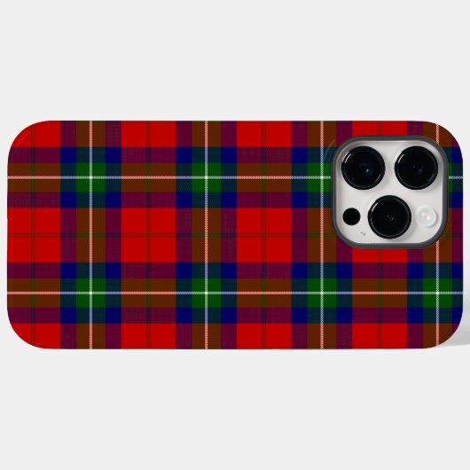 Ruthven tartan red green blue plaid Case-Mate iPhone case (Achterkant (horizontaal))