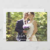 Rutic Wedding with Orange Flowers Bedankkaart (Voorkant)