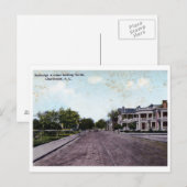 Rutledge Ave., Charleston SC Vintage Briefkaart (Voorkant / Achterkant)