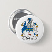 Rutledge Family Crest Ronde Button 5,7 Cm (Voorkant /achterkant)