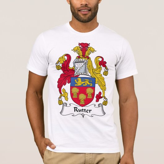 Rutter Family Crest T-shirt (Voorkant)