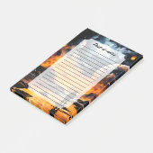Ruumtereiziger Kosmische Horizon Reis Post-it® Notes (Schuin)