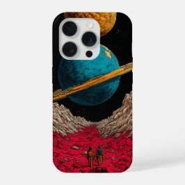 Ruumtevaart Telefoonhoesje iPhone 15 Pro Case