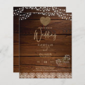 Ruw aarden Mussenpot Lichten Kant Gipsbloem TROUWE (Voorkant / Achterkant)