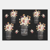 Ruw Aardewerken Pot Waterverf Persoonlijke Trouwda Inpakpapier Vel (Voorkant)