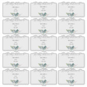 Ruw Blauwe Gum Eucalyptus Gastadres Sticker (Voorkant)