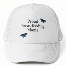 Ruw Borstvoeding Mama Blue Butterflies