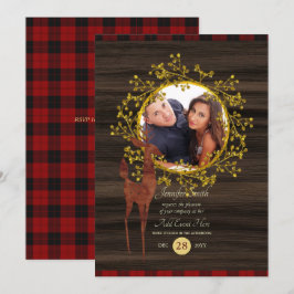 Ruw Buffalo geruit hert FOTO ELK EVENEMENT Kaart