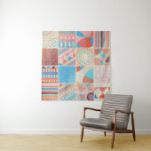 Ruw canvaspatroon: getextureerd  patroon wandkleed (In situ)