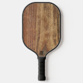 ruw cederhout pickleball paddle (Voorkant)