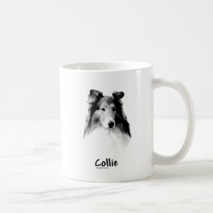 Ruw Collie Charcoal Koffiemok