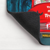 Ruw collie Dog Rijvaardigheid auto Scale Halloween Muismat (Hoek)