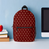 Ruw Collie Dogs Patroon Gepersonaliseerd Bedrukte Rugzak