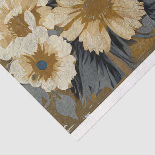 Ruw Collie Hond Decoupage Tissuepapier (Detail)