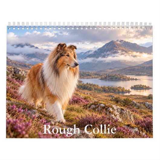 Ruw Collie Kalender (Hoes)