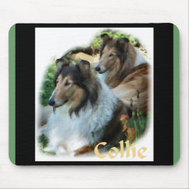 Ruw Collie Kunst Cadeaus Muismat