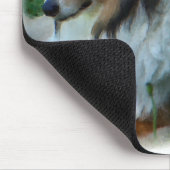 Ruw Collie Kunst Cadeaus Muismat (Hoek)