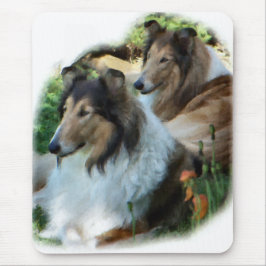 Ruw Collie Kunst Cadeaus Muismat