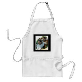 Ruw Collie Kunst Cadeaus Standaard Schort