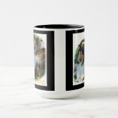 Ruw Collie Kunst Geschenken Mokken (Midden)