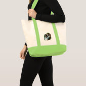 Ruw Collie Kunst Geschenken Tote Bag (Voorkant (product))