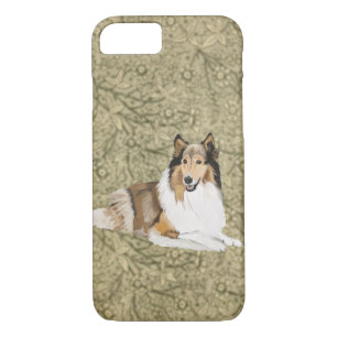 Ruw Collie, Long Hazard Collie Case-Mate iPhone Case