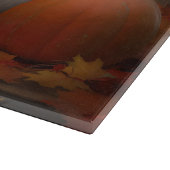 Ruw Collie Puppy Herfst Delight Pompoen Snijplank (Hoek)