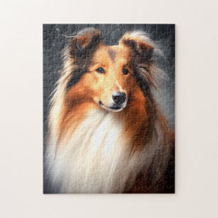 Ruw Collie Puzzel Legpuzzel