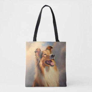 Ruw collie / Schotse collie Tote Bag