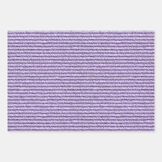 Ruw Corduroy Strepen in Lila Lavendel Inpakpapier Vel (Voorkant 2)