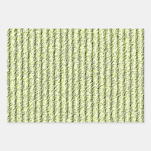 Ruw Corduroy Strepen in Zonnig Geel Inpakpapier Vel (Voorkant)