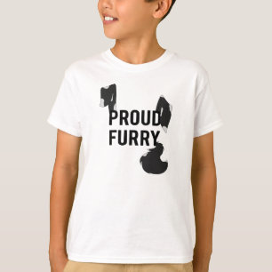 Ruw drijfmest met honden en staarten t-shirt