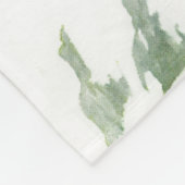 ruw en glad Sint-Bernard-schilderij Fleece Deken (Hoek)